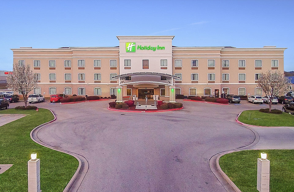 Exterior of Holiday Inn Longview, home of Infinity Event Center