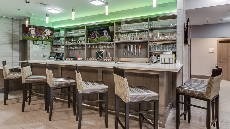 Lambortini Bar and Grill inside Holiday Inn Longview